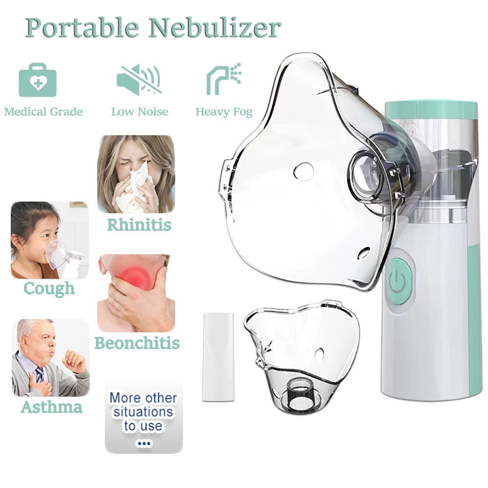 Rechargeable Portable Nebulizer Handheld Asthma Inhaler Nebulizer Machine For Kids And Adults