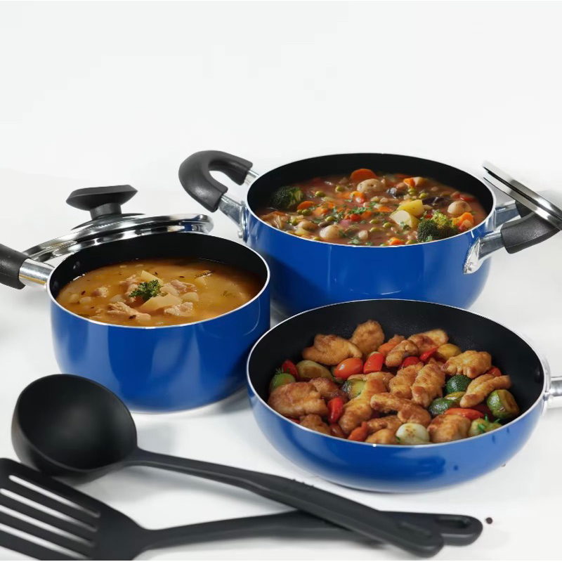 7 Piece Induction Cookware Set - Masflex