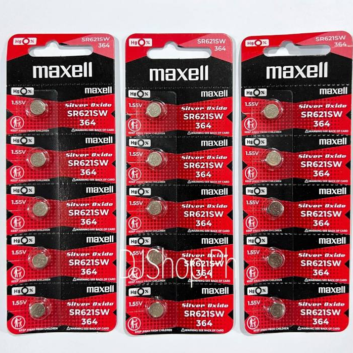 Pila Maxell SR621SW - 364 - Baterias Para Todo Reguero Baterias