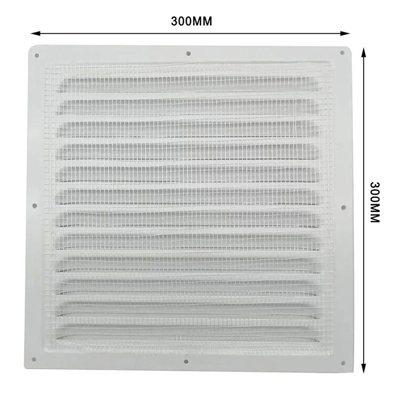 Vent Systems Grille Cover Louver Gable Vent Square Soffit Air Vent ...