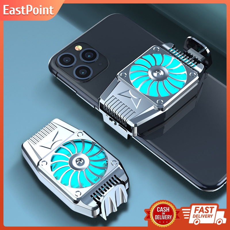 Air-Cooled Phone Radiator Chargeable Phone Gaming Cooler Portable ...