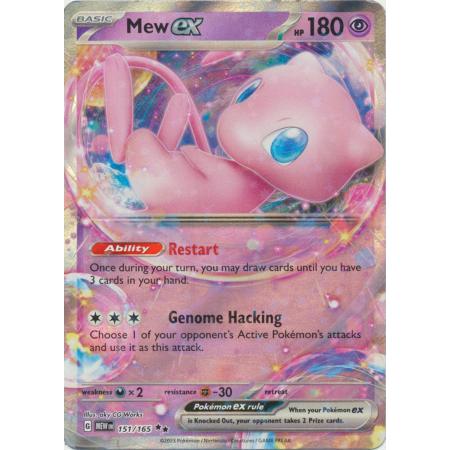 Mew ex - 151/165 - Ultra Rare Scarlet & Violet 151 Singles | Shopee ...