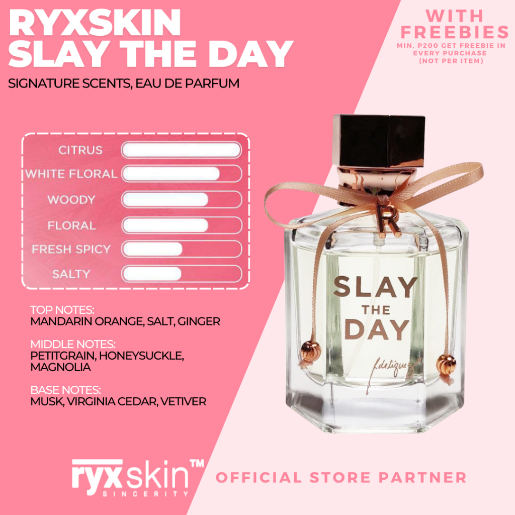 RyxSkin Perfume Slay The Day | Eau De Parfum | Shopee Philippines