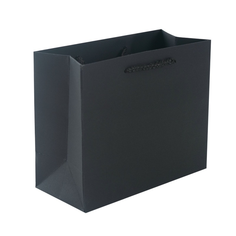 higt quality Kraft Paper Bag Plain Rope Handle Hand bag Gift Bag