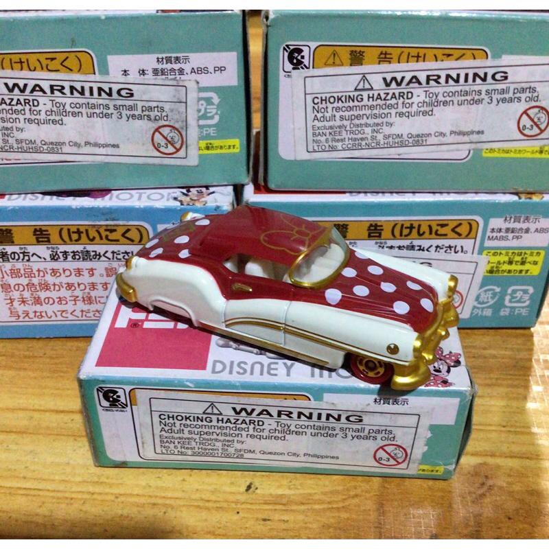 Takara Tomy Disneys Motors Character Cars Dream Star ll "Minnie Mouse