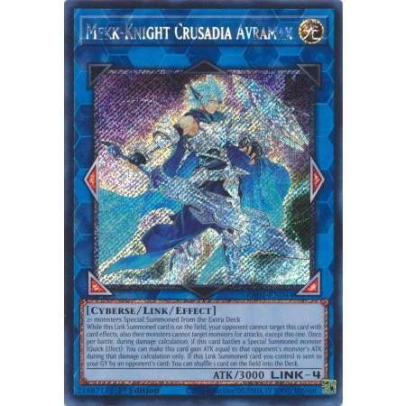 Mekk-Knight Crusadia Avramax (Quarter Century Secret Rare) - RA01-EN044 - 1st Edition - Carta Yu-Gi-Oh! Da Collezione - 5