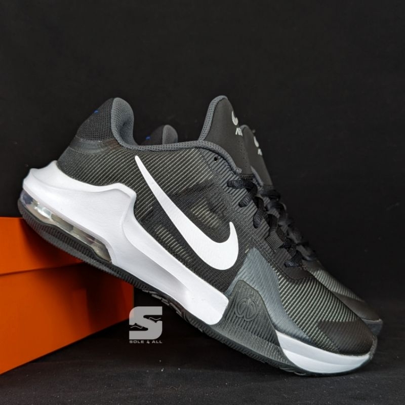 Nike Air Max Impact 4 Black White | Shopee Philippines