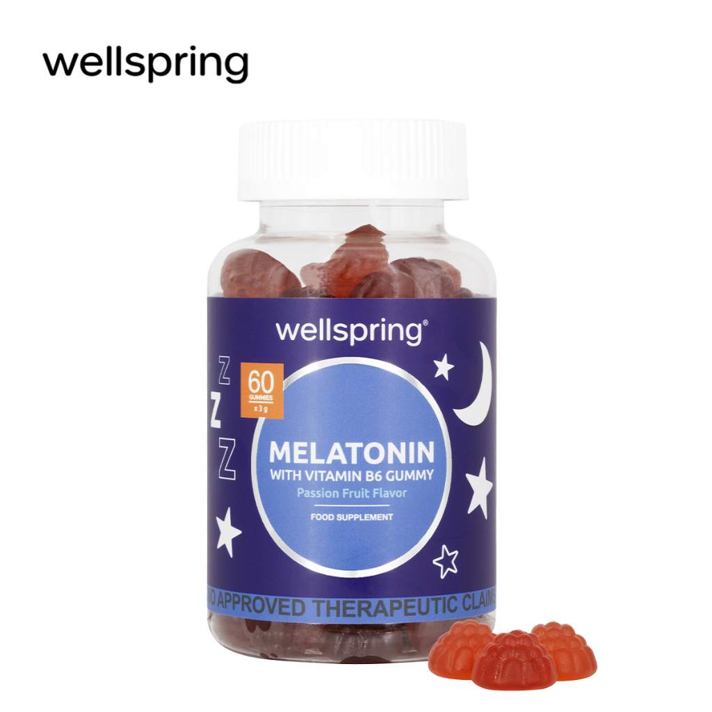 Wellspring Melatonin for Sleep With Vitamin B6 and Passiflora Extract