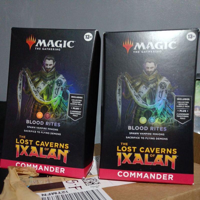 Lost Caverns of Ixalan Blood Rites MTG Commander Deck | Shopee Philippines