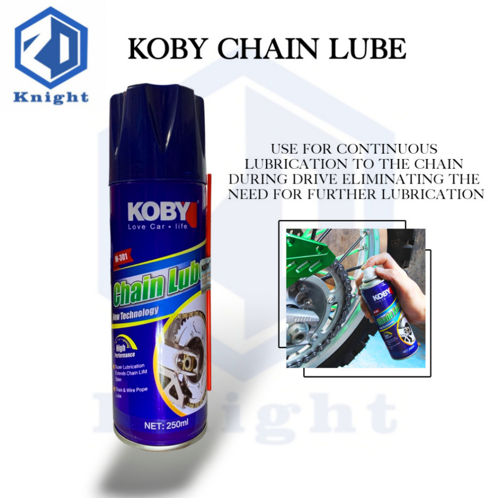 Knight Motorcycle Parts Accessories Original Koby Chain Lube Standard