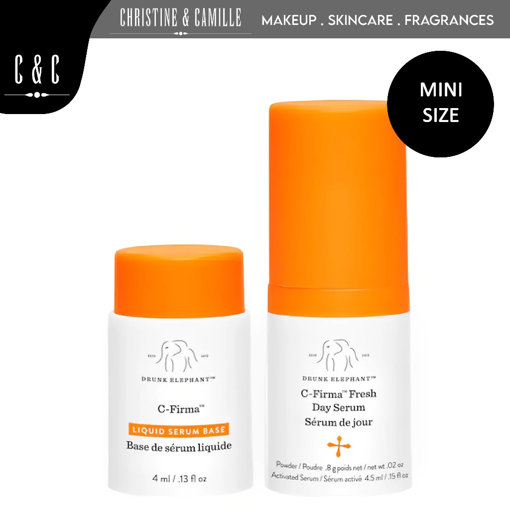 Drunk Elephant CFirma Fresh Day Serum & 15 Ferulic Acid 2Pack Mini