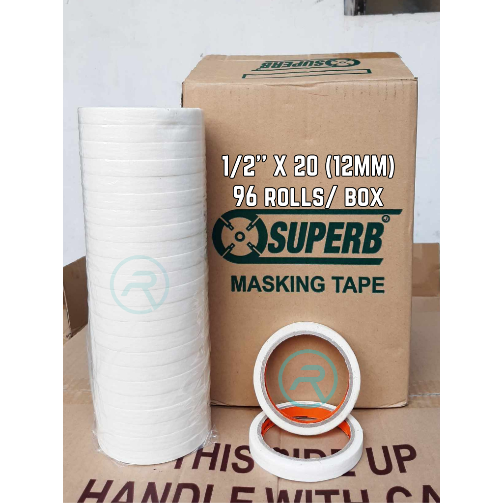 MASKING TAPE/PAPER TAPE PER BOX | Shopee Philippines