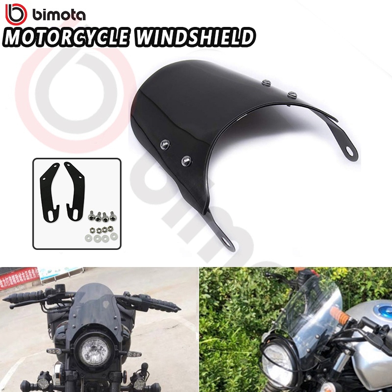 Bimota Motorcycle Windshield Windscreen Motorbike Wind Deflector Universal Shopee Philippines