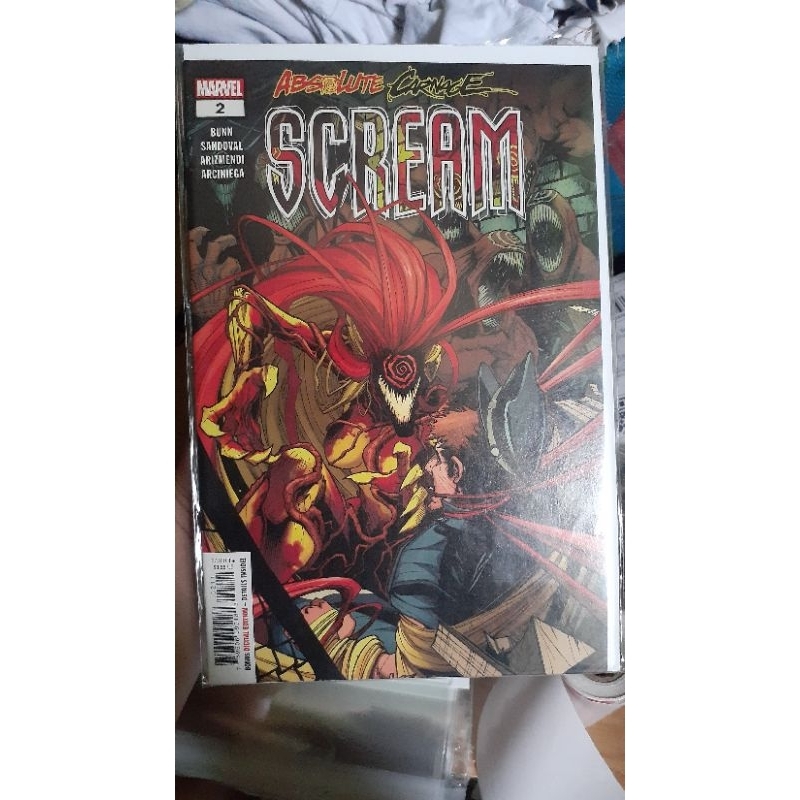 ABSOLUTE CARNAGE SCREAM #2 (OF 3) SHALVEY VARIANT 1:25 main image 0