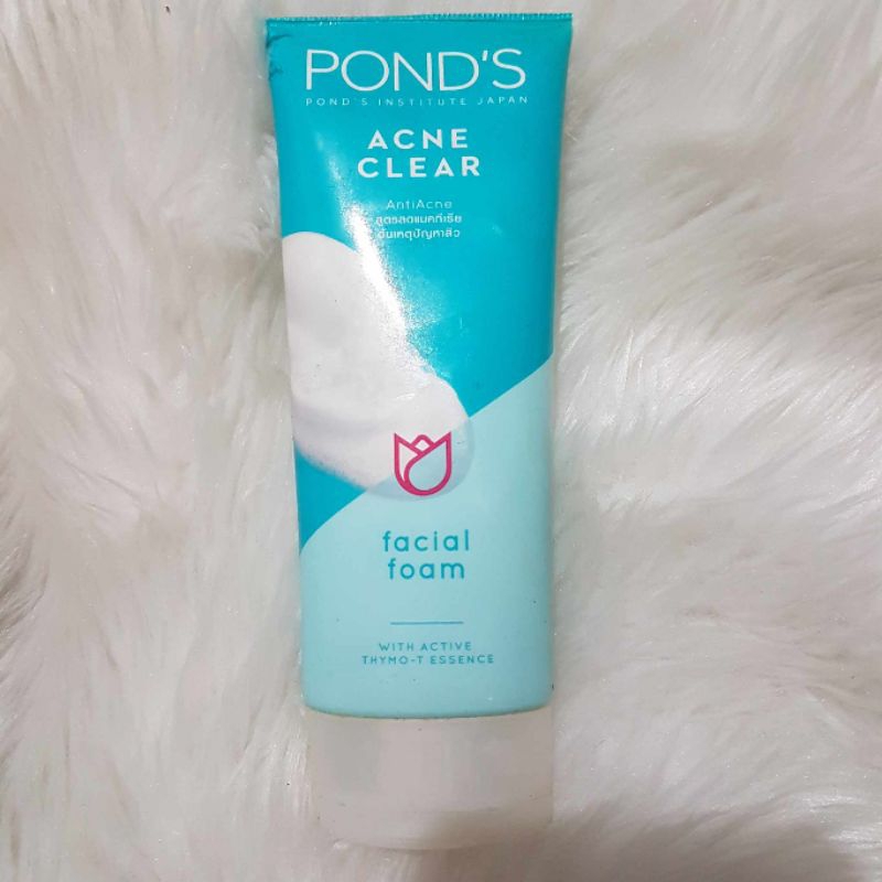 Ponds acne clear facial foam (100g) Shopee Philippines