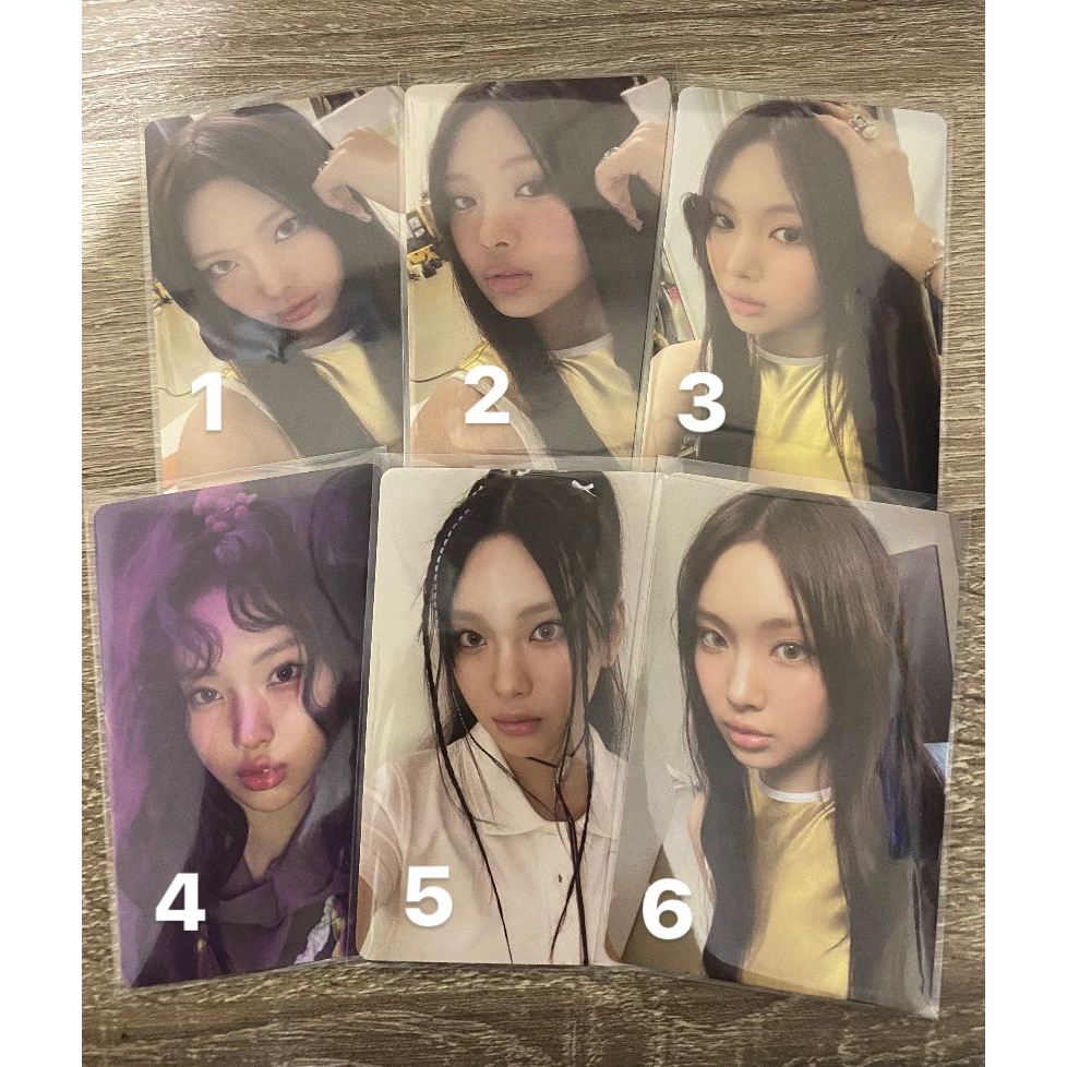 OFFICIAL NEWJEANS HYEIN GET UP WEVERSE PHOTOCARDS | Shopee Philippines