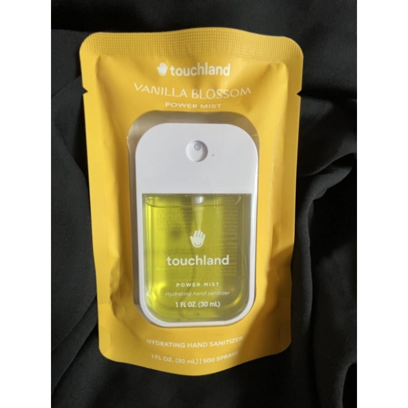 TOUCHLAND HYDRATING HAND SANITIZER POWER MIST VANILLA BLOSSOM (1oz/30mL ...
