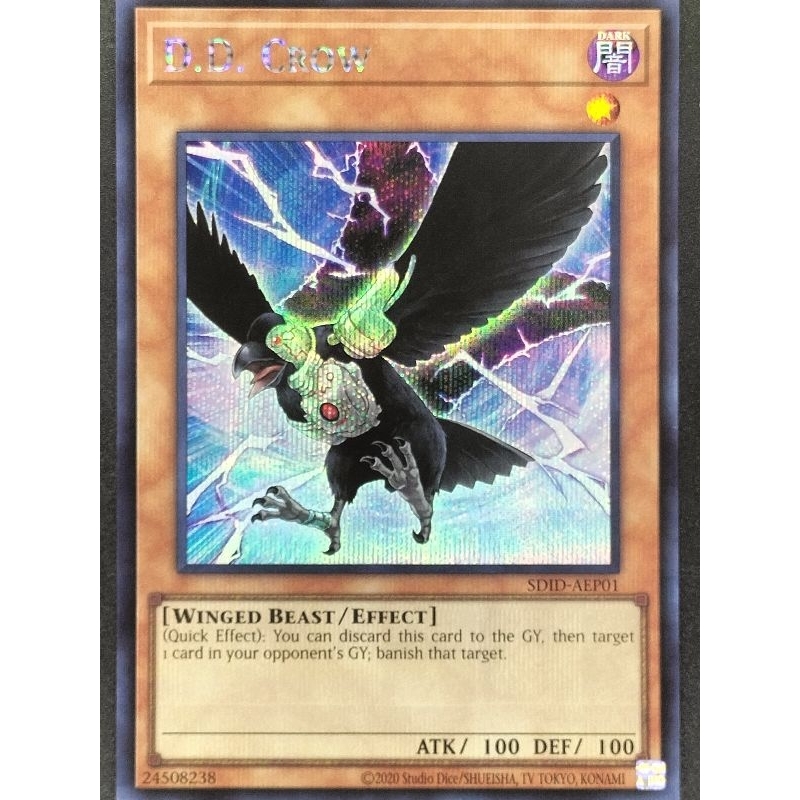 D.D. Crow [AE/OCG] (SDIDAEP01) YuGiOh!! Asia English (OCG