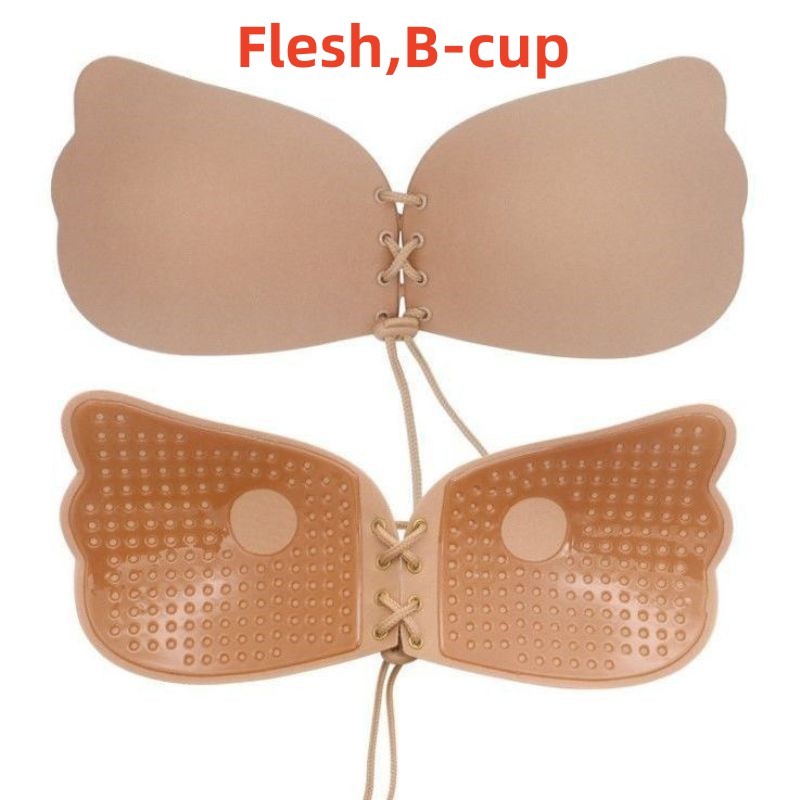 2023 Magic Push Up Bras Silicon Cup Adhesive Bra Strapless Invisible A