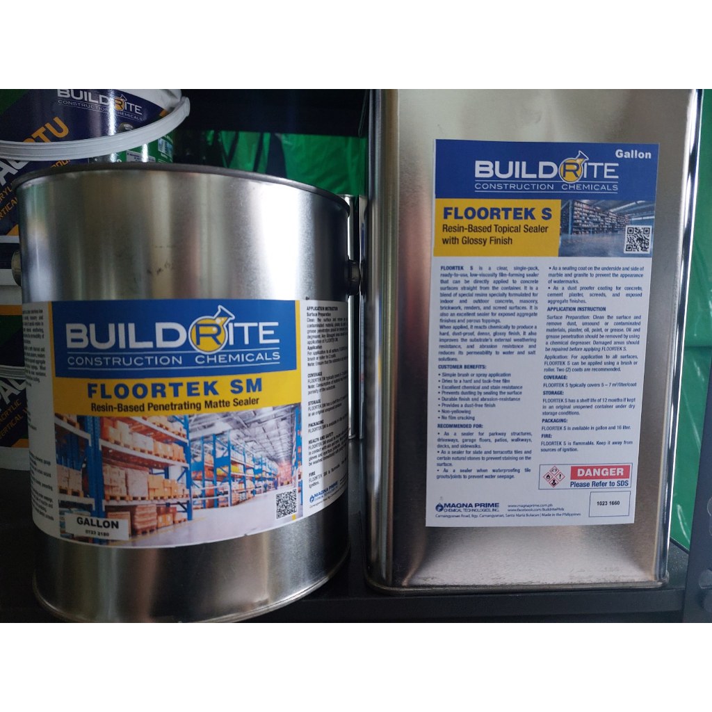 Floortek S Or SM Resin Based Sold Seperately 1gallon Same With