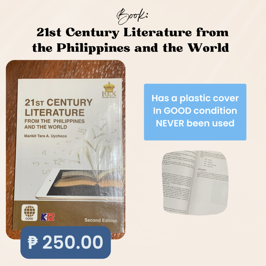 21st Century Literature from the Philippines and the World | Shopee ...