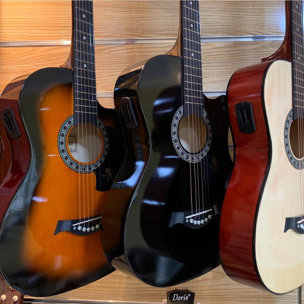 Davis JG38C Acoustic with Equalizer package) with cable for