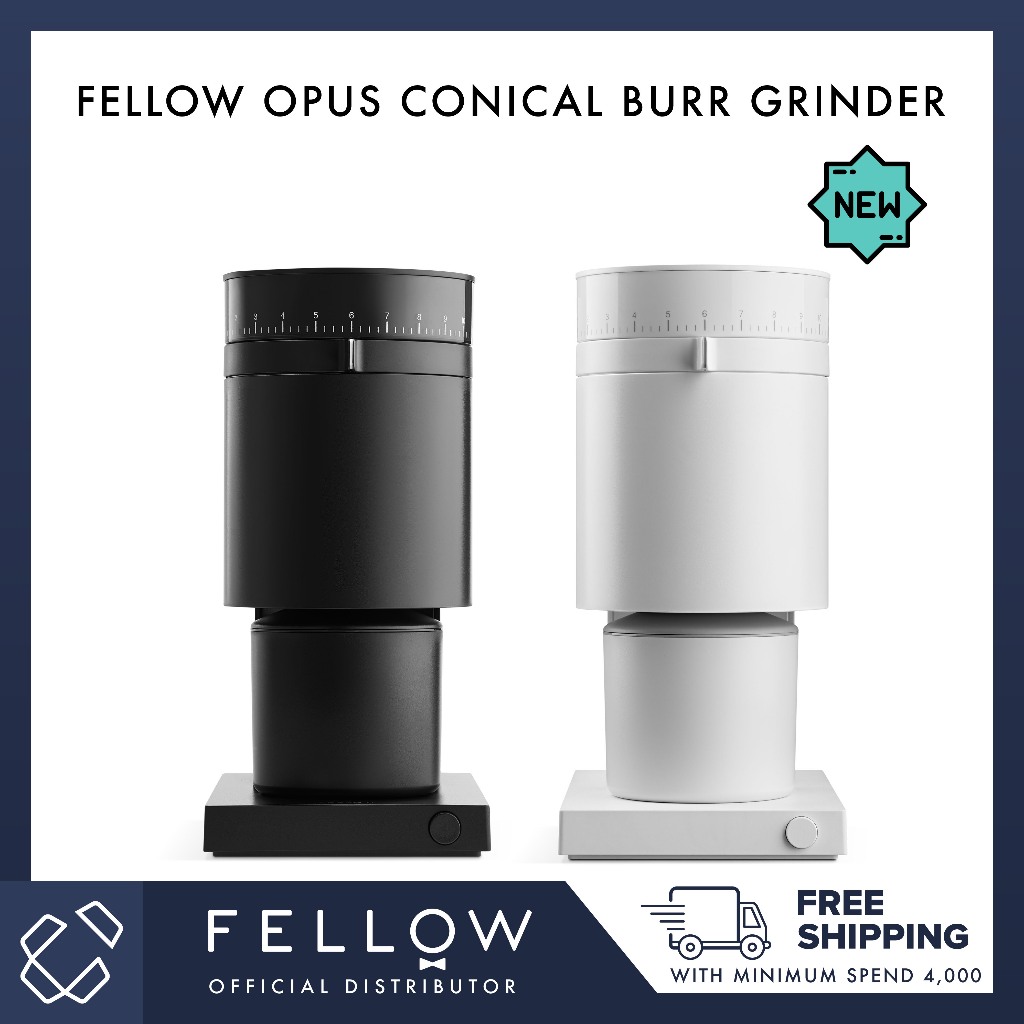 Fellow Opus Grinder Conical Burrs French Press to Espresso Coffee