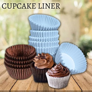 50Pcs Cup Cake Paper Oilproof Cupcake Liner Baking Muffin Box Bakeware DIY  Pastry Maker Wrapper Cases Birthday Party Decoration