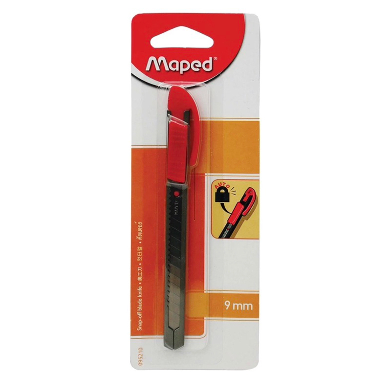 Maped Snap off Blade Cutter Knife 9mm Shopee Philippines