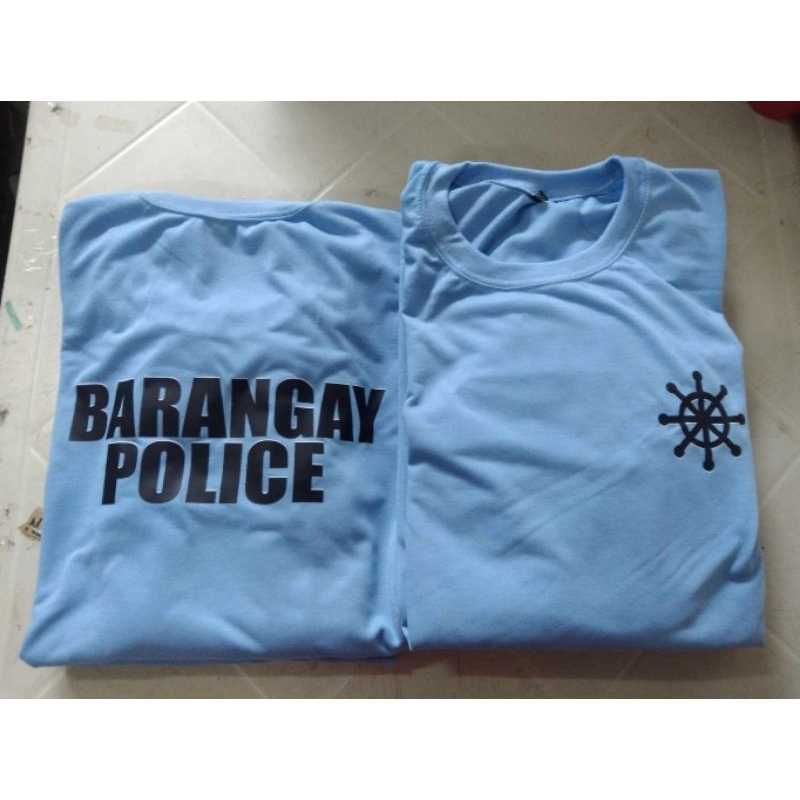 Barangay Police long sleeves Uniforms Barangay Tanod brgy Tanod 180gsm ...