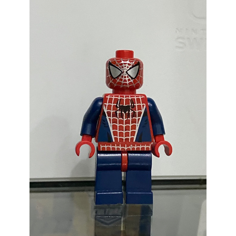 Authentic LEGO 2004 Spiderman - Dark Blue Suit Minifigure | Shopee ...