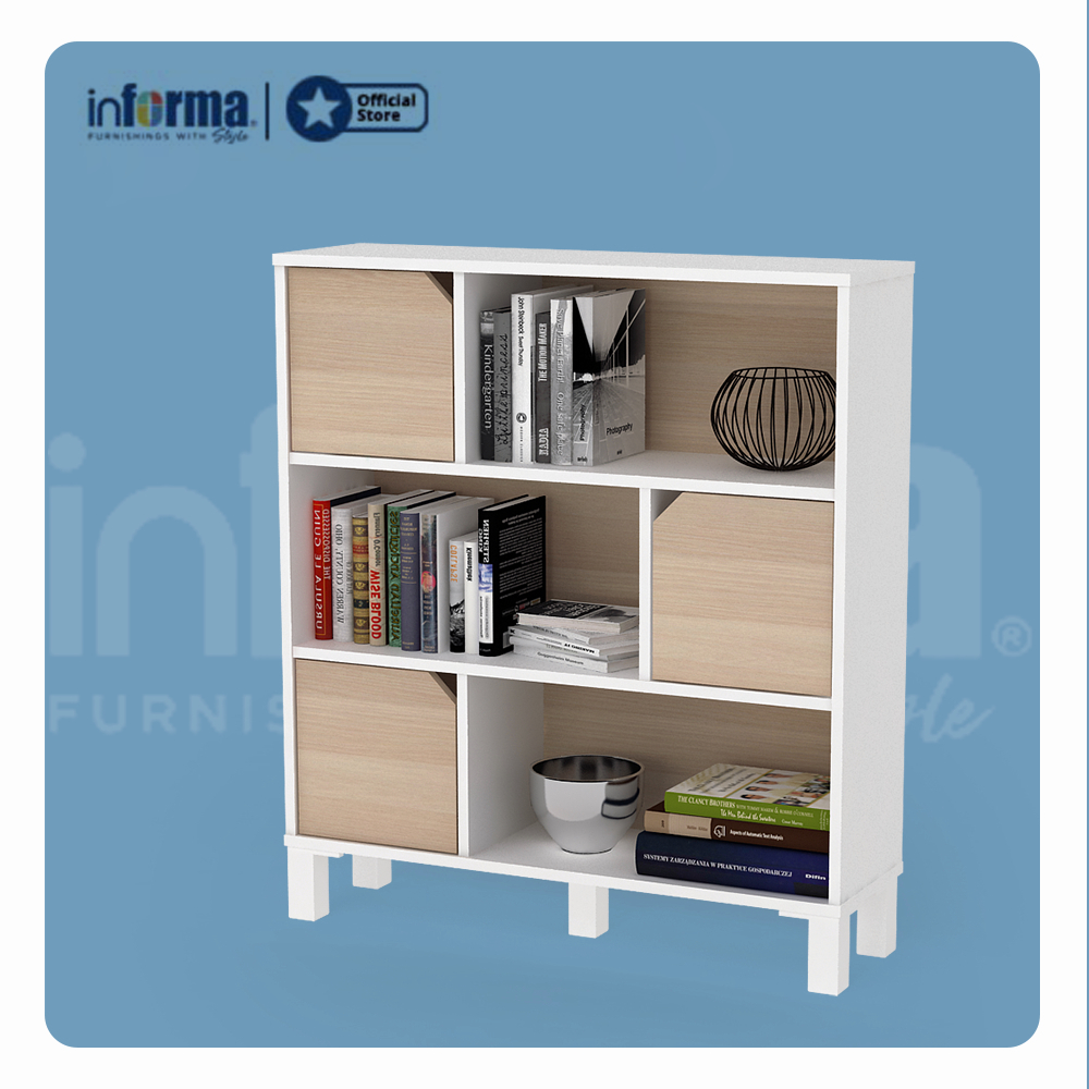 Informa 3tier utility cabinet/bookcase/storage cabinet /Bedroom ...