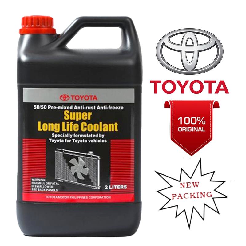 Toyota Super Long Life coolant 2L pink Engine coolant Shopee Philippines