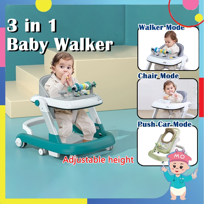 Free Shipping Walker for Baby Boy 3 Modes Racing Car Baby Walker with Music Height Adjustable Shopee Philippines