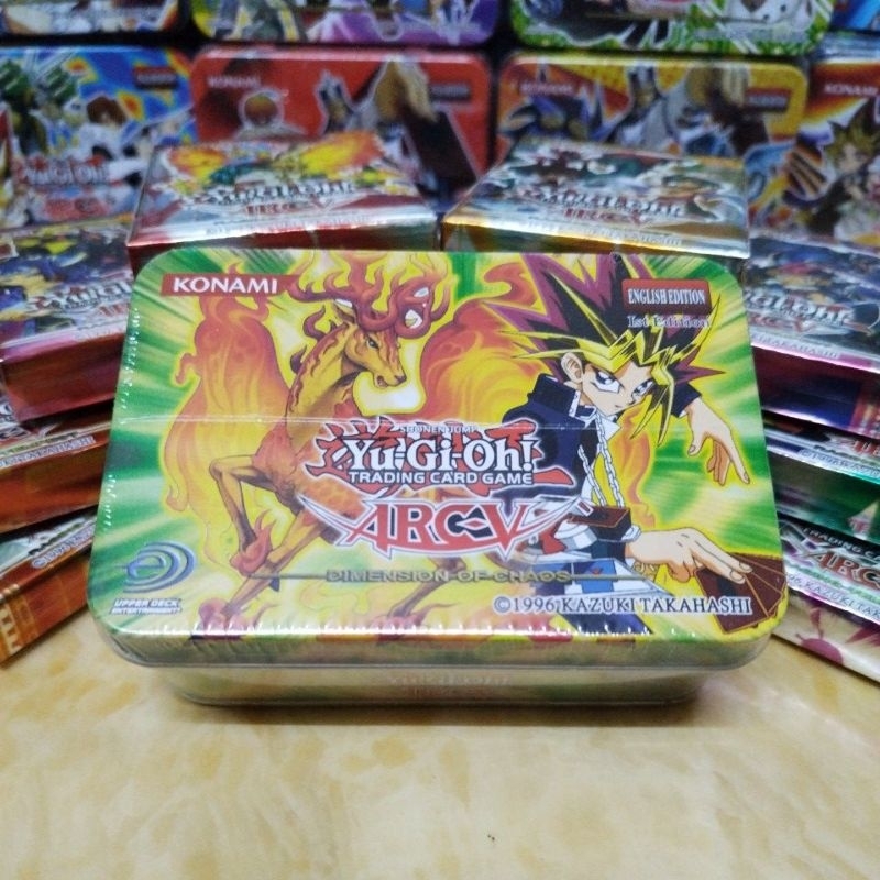 42 Pcs/Set Iron Box YU-GI-OH Game Card English Version YUGIOH Yugi ...