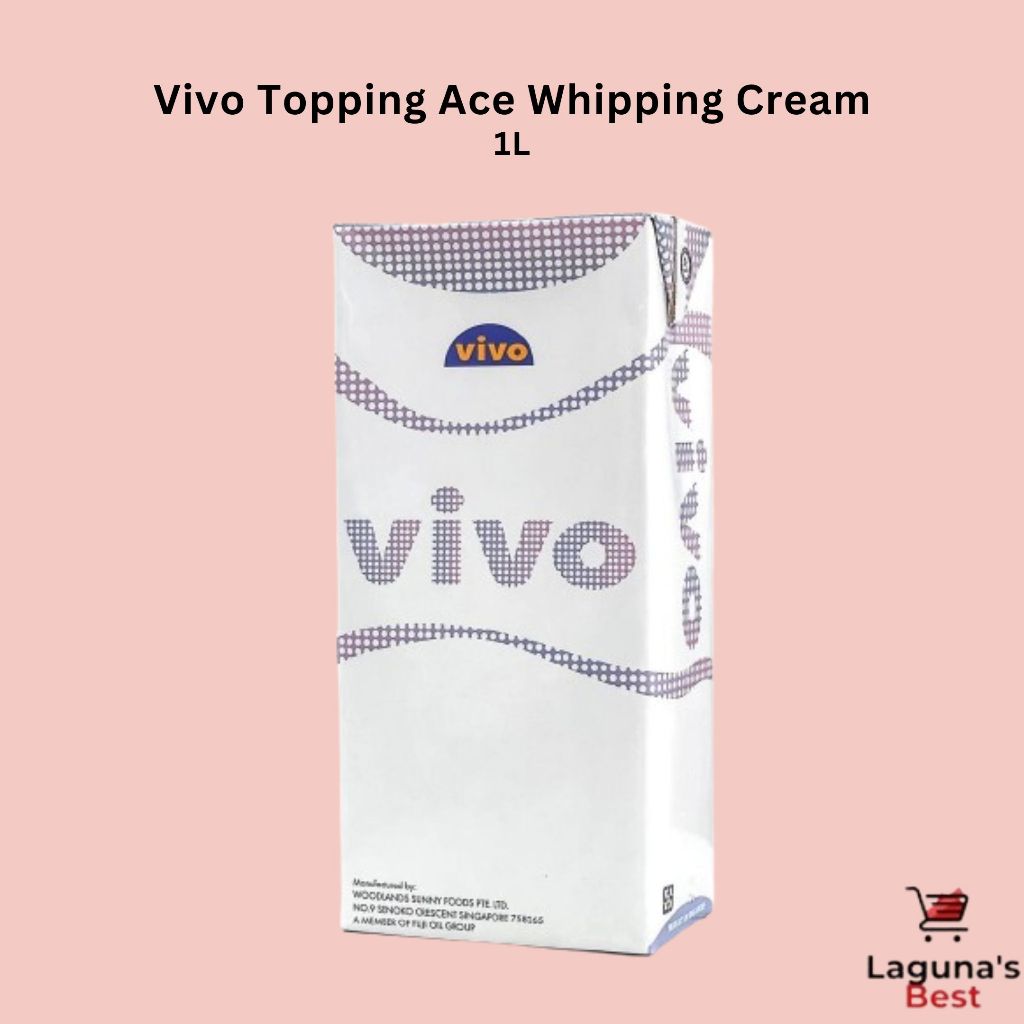 Vivo Topping Ace Whipping Cream 1L Shopee Philippines