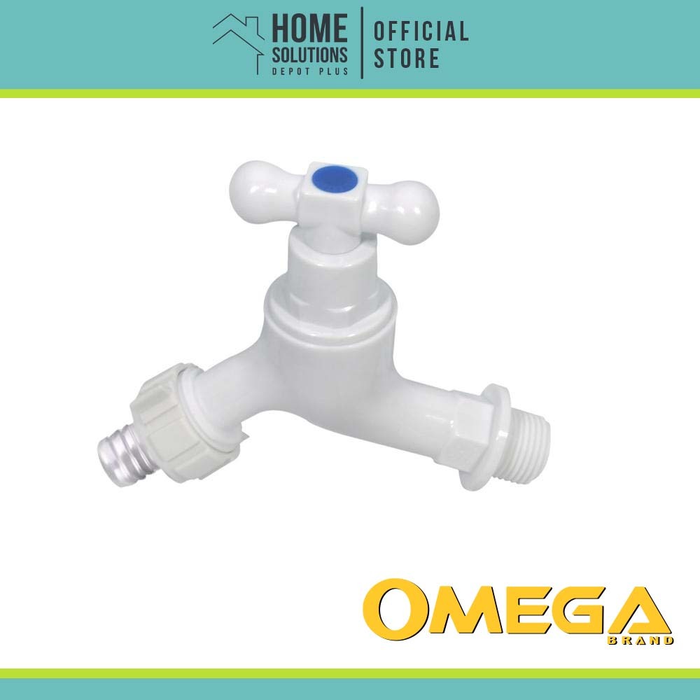 OMEGA FAUCET PT8128 - PVC Hose Bibb 1/2 | Shopee Philippines