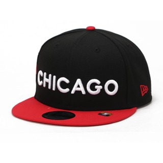 New Era Chicago Bulls Red and Blue Edition 59Fifty Fitted Cap