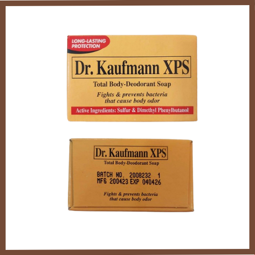 Dr. Kaufmann XPS Total Body Deodorant Sulfur Bar Soap 80g (LEGIT
