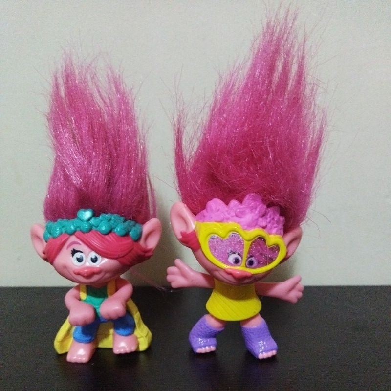 Mcdo Happy Meal Trolls Princess Poppy Toy Figure Bundle | Shopee ...