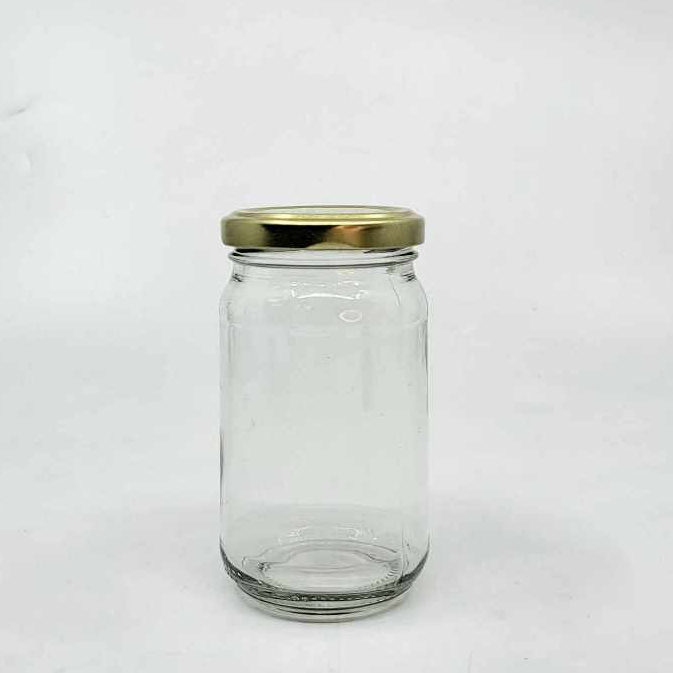 220ml M7177 Glass Jar With Metal Lug Cap 