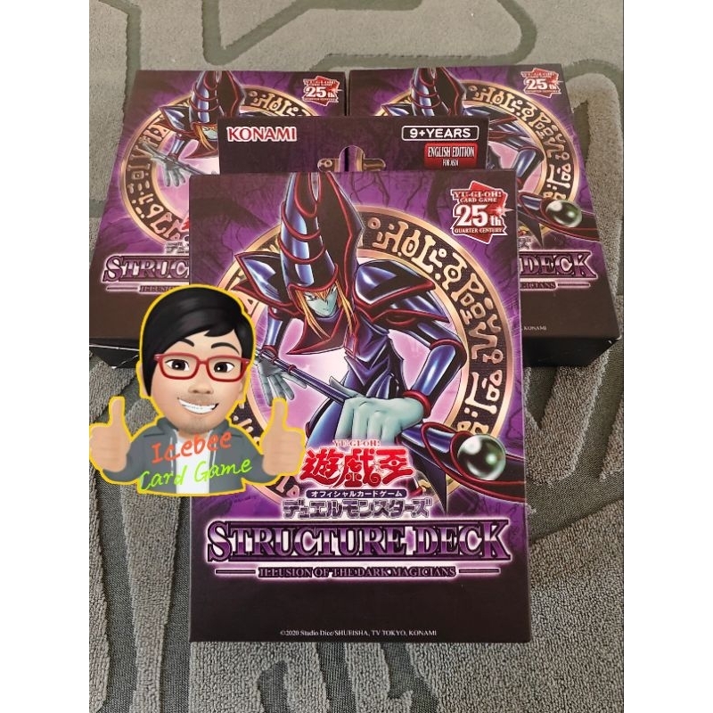 YuGiOh Asian English Dark Magician (YuGi) Theme Structure Deck official AE  SD | Shopee Philippines