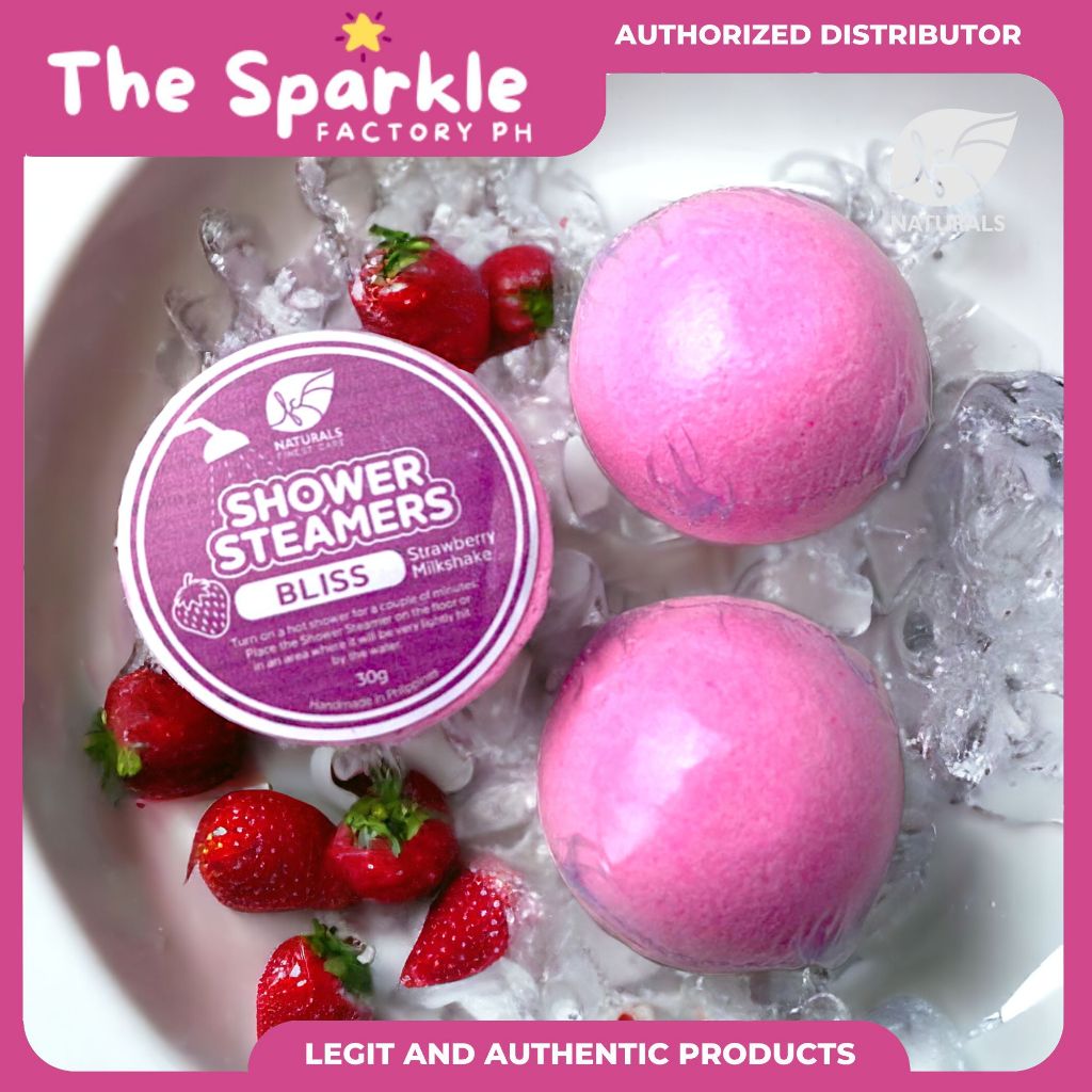 Shower Steamer Singles Bliss Strawberry Milkshake Aromatherapy for