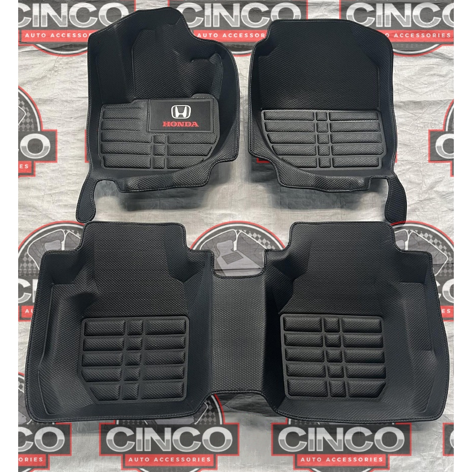 Honda Jazz GK 2014 to 2021 Premium Diamond Deep Dish Matting Shopee