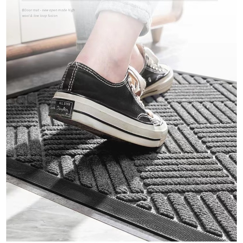 Villa rubber Entrance Door Mat Access Mat Household Foot Mat Dustproof ...