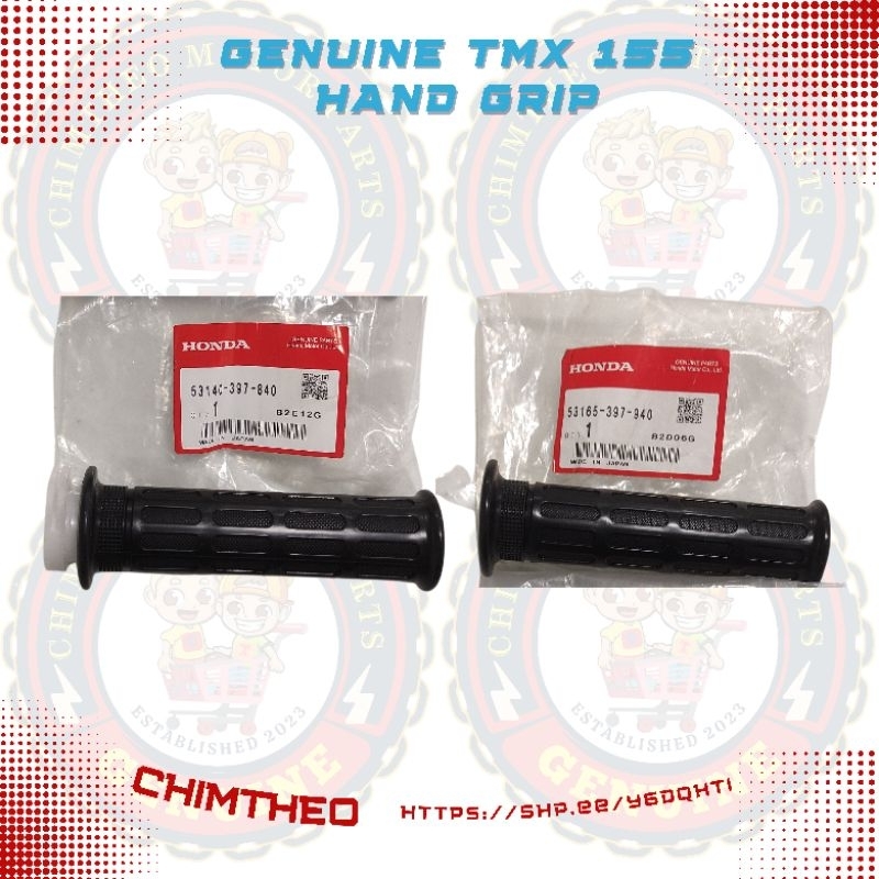 Tmx 155 Hand Grip (pair) Honda Genuine | Shopee Philippines