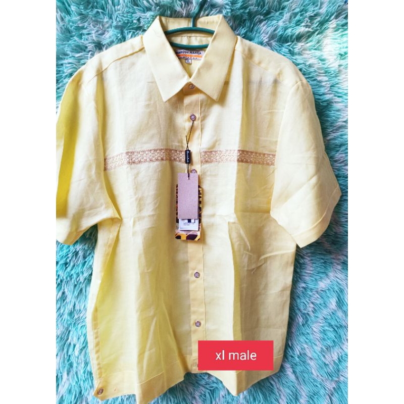 Gusot mayaman polo barong | Shopee Philippines