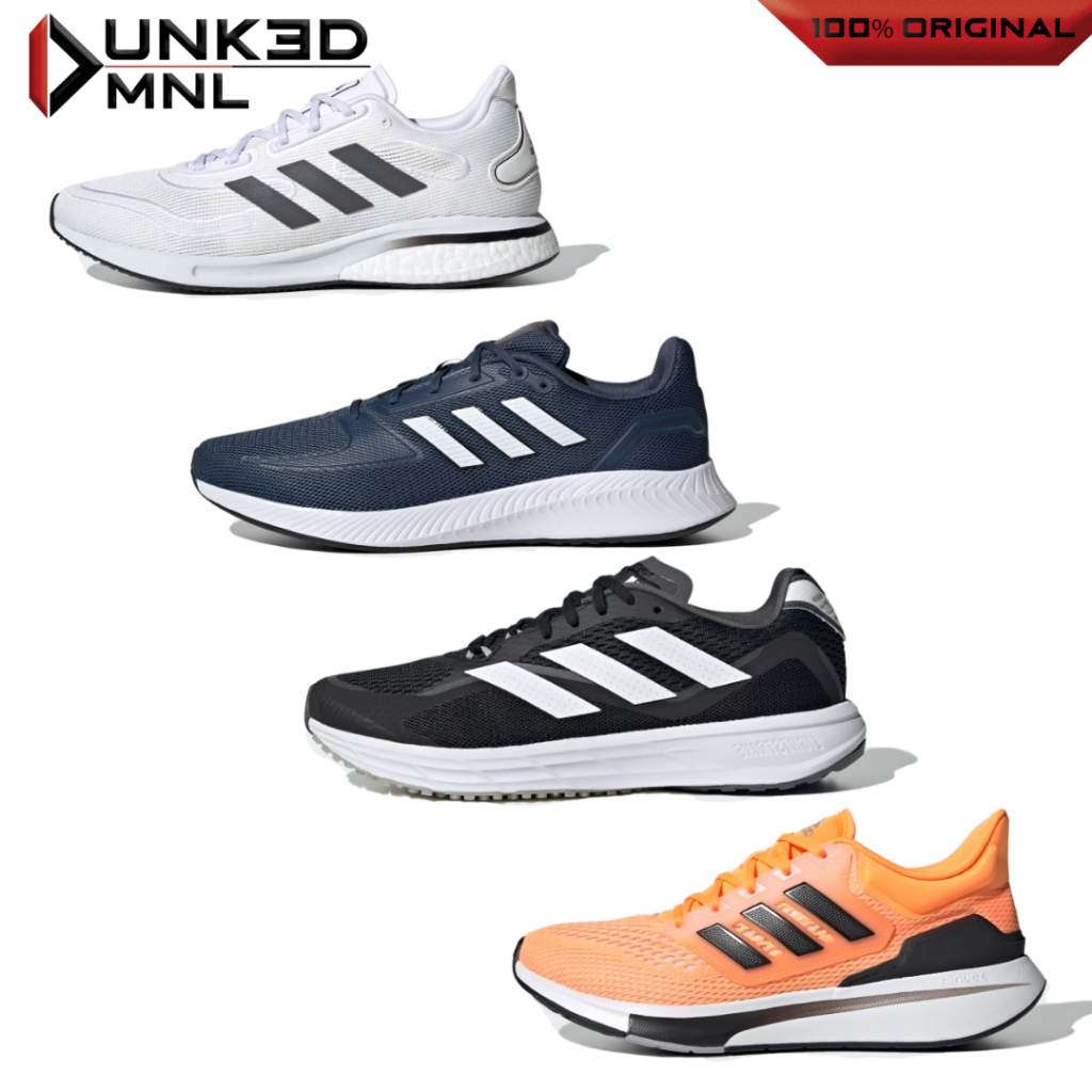 100% Original Adidas Running Men's Shoes(white,blue,black) | Shopee ...