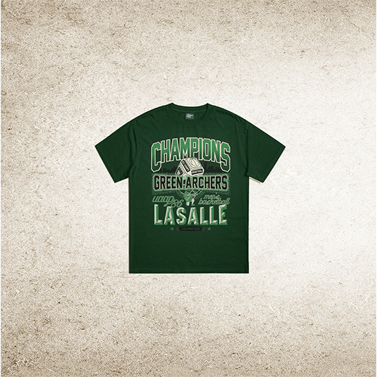 UAAP Champions 86 Men's Basketball The Animo Club Shirt Color Forest  Green