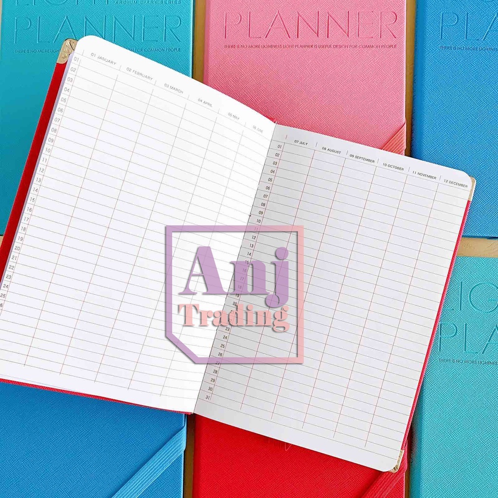 Aesthetic Planner Open-dated 2025 Hardbound Inspirational Motivational ...